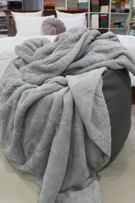Manta Super Soft Cinza