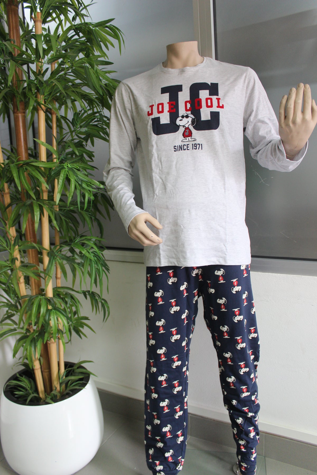 Pijama Homem Snoopy