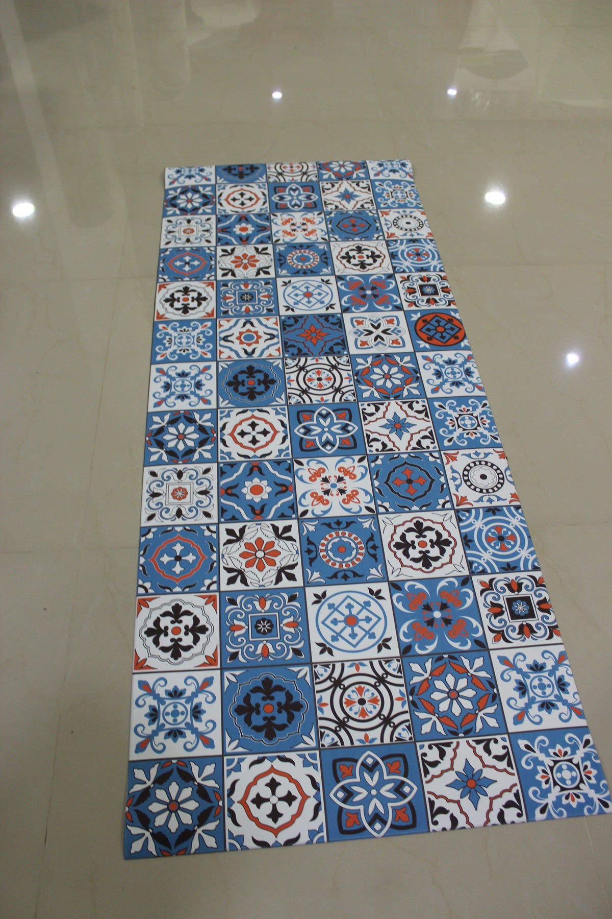Passadeira Vinílica Mosaico 4