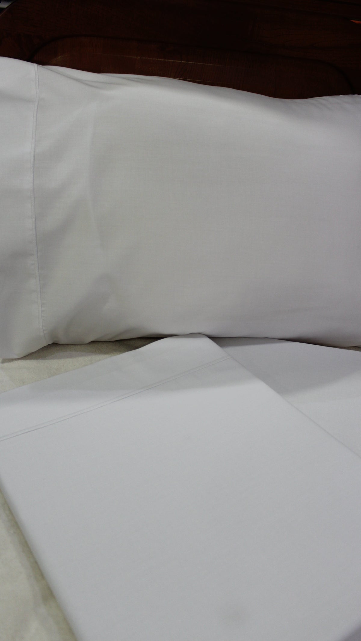 Jogo Cama Liso 100%Algodão Branco