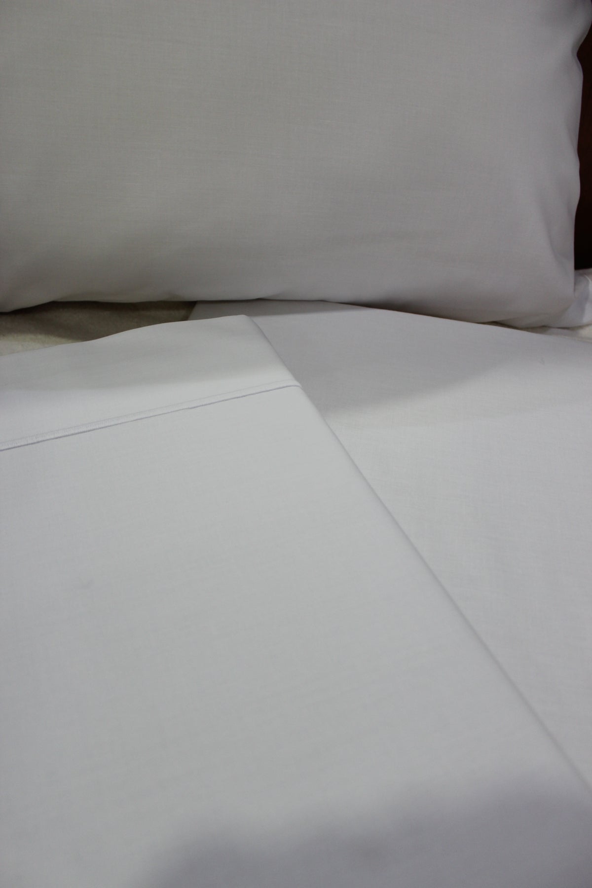 Jogo Cama Liso 100%Algodão Branco