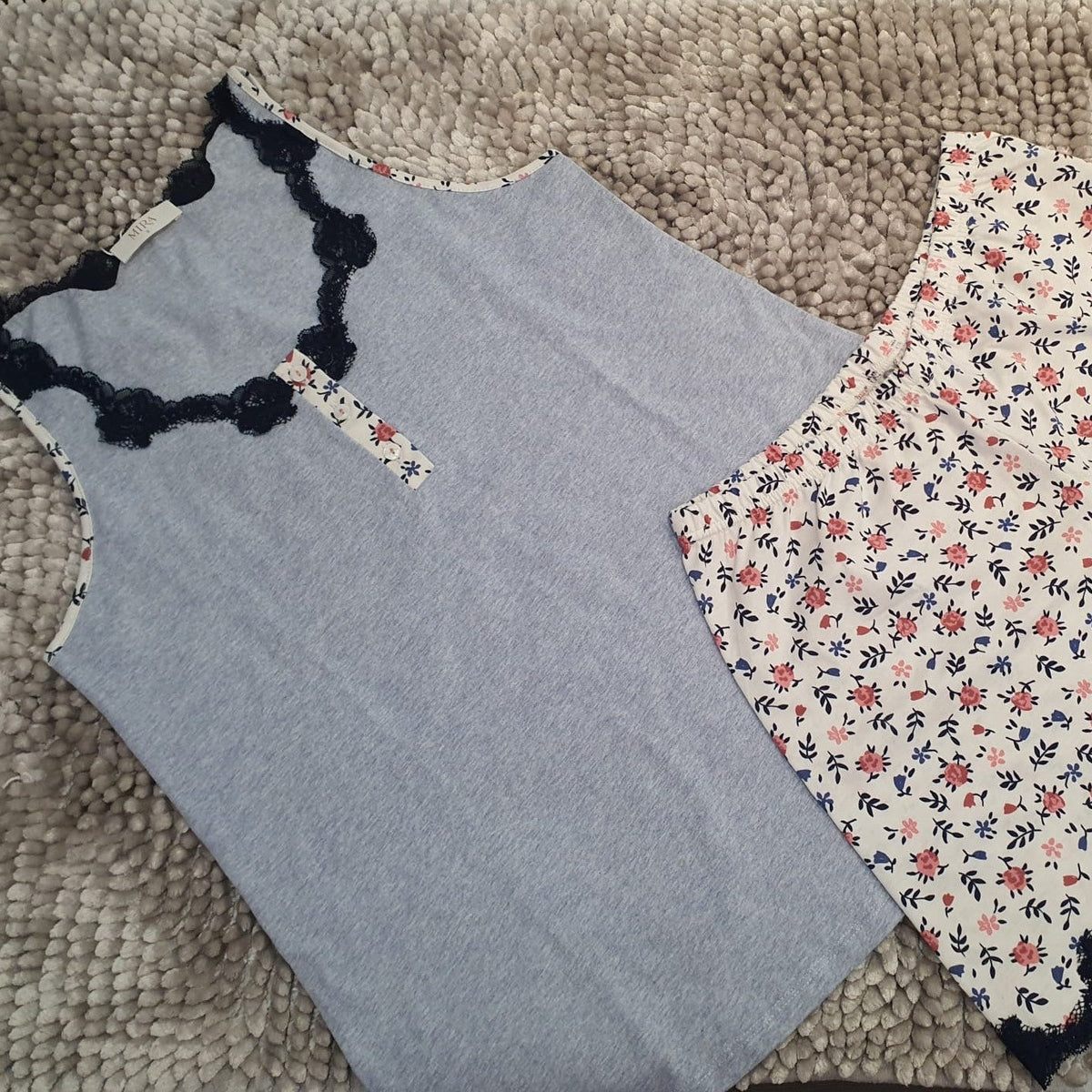 Pijama Senhora Calção 100%Algodão