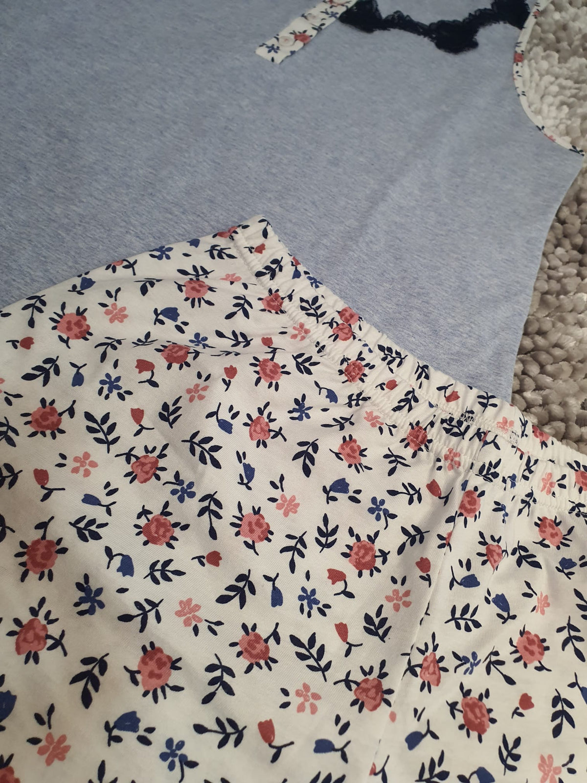 Pijama Senhora Calção 100%Algodão