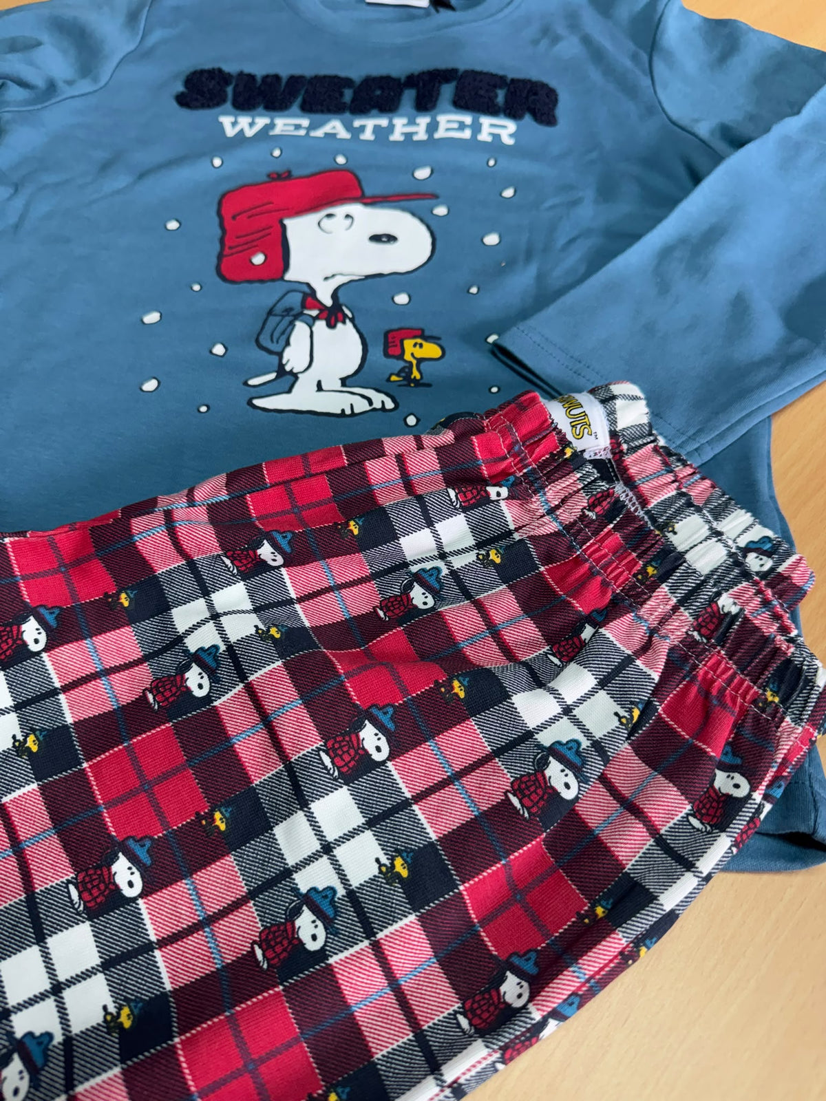 Pijama Criança Snoopy